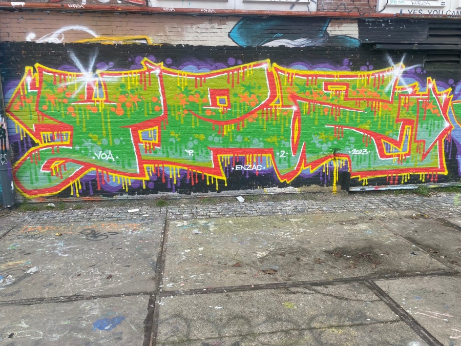 yre, ndsm, graffiti, amsterdam